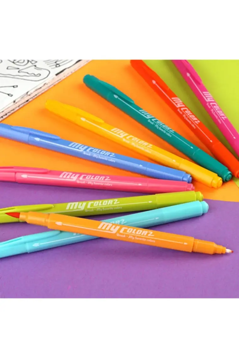 Dong-a Donga My Color2 Çift Taraflı Keçeli Kalem 36'lı Set