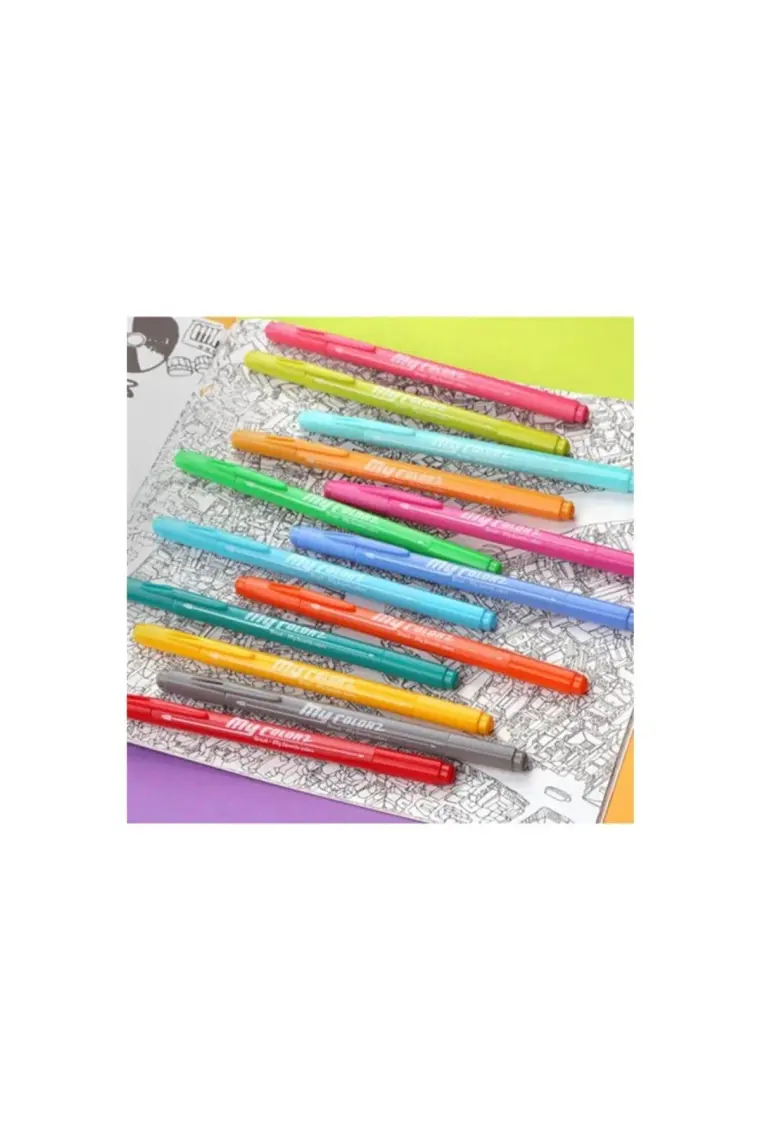 Dong-a Donga My Color2 Çift Taraflı Keçeli Kalem 36'lı Set