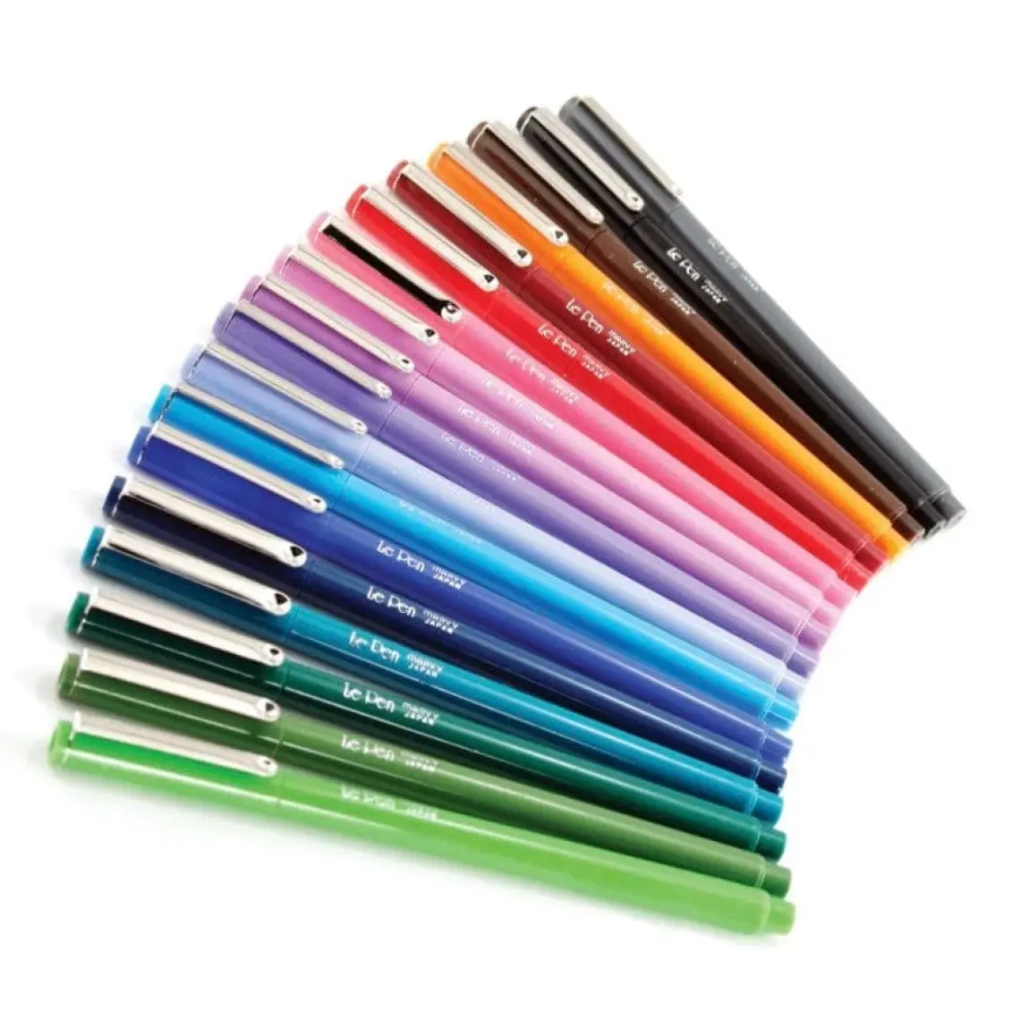 Marvy Le Pen 4300 Extra Fine Metal Klips 0.3 mm Uç Kalem Jade Green