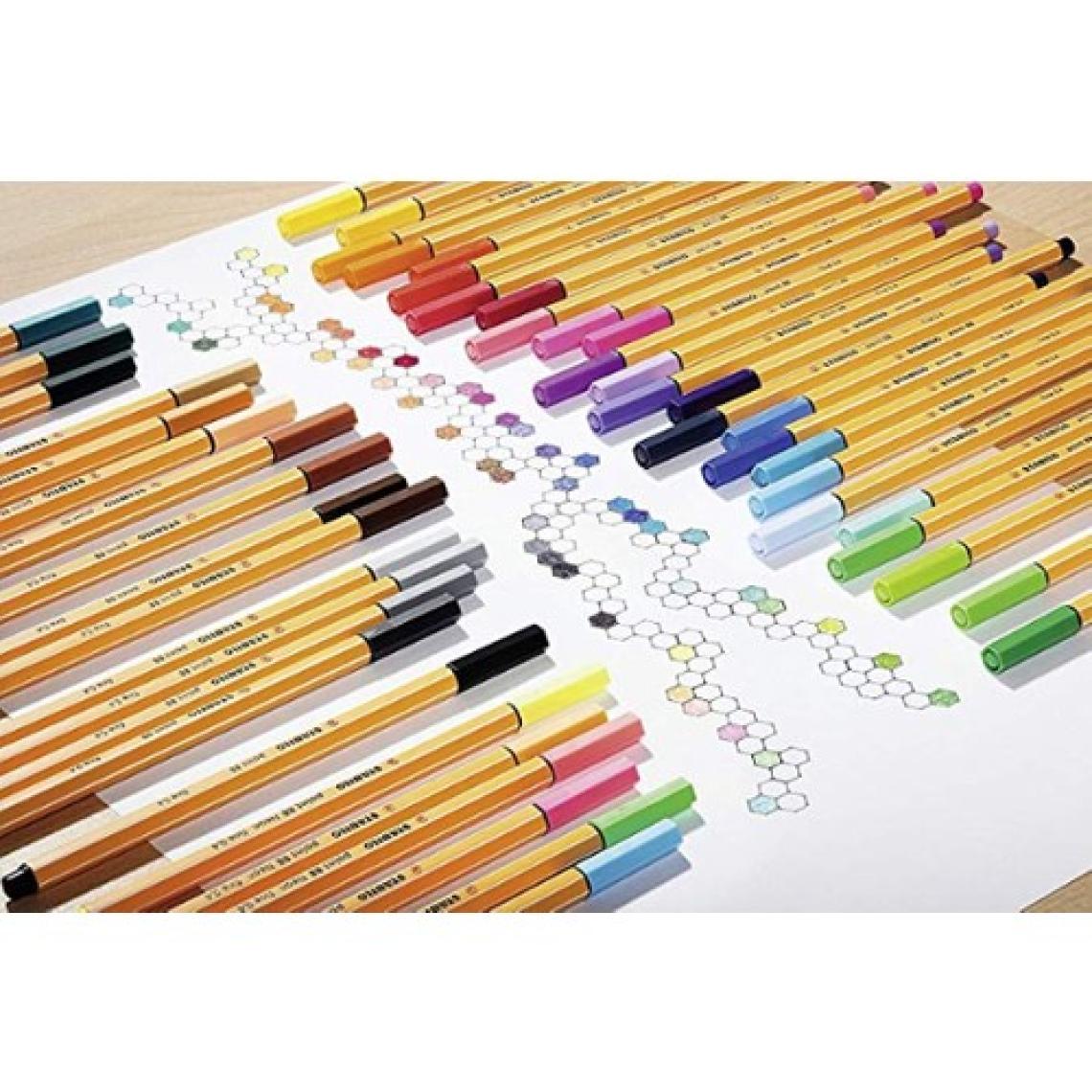 Stabilo Point 88 8'Li Pastel Paket