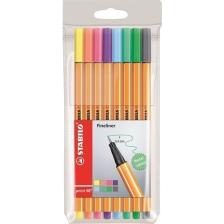 Stabilo Point 88 8'Li Pastel Paket
