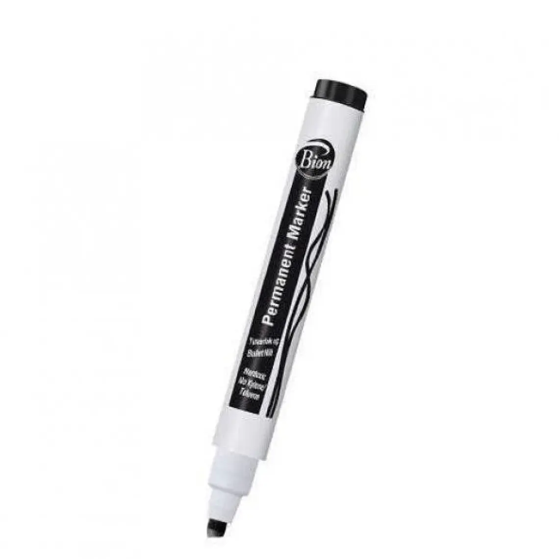 Bion Permanent Marker 9175 - Yuvarlak Uç - Siyah