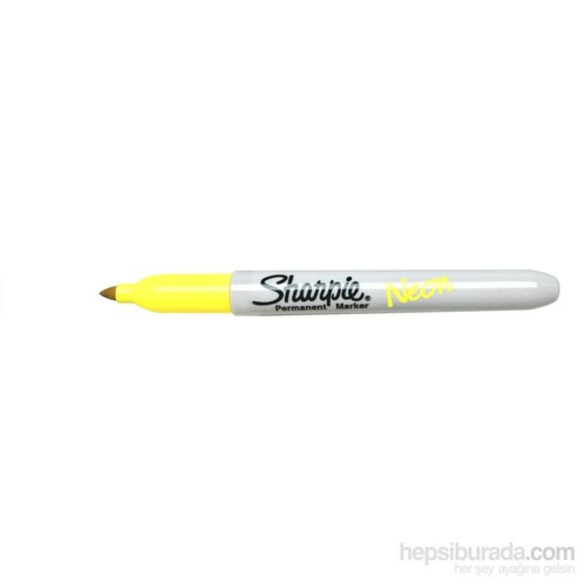 Sharpie Kalem Fine Permanent Markör Fine Uç - Neon Sarı