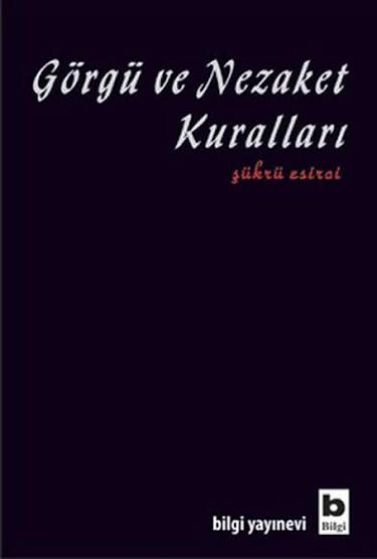 Görgü Ve Nezaket Kuralları