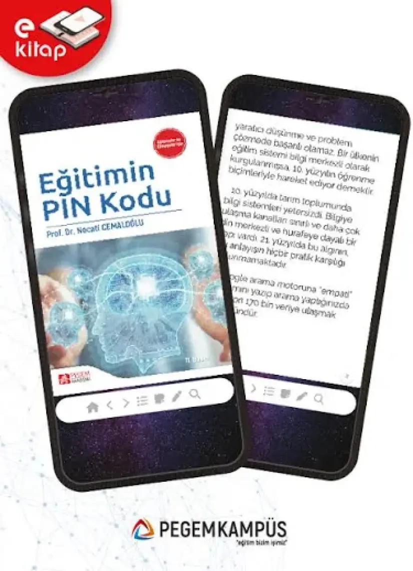Pegem Akademi Yayıncılık - Akademik Kitaplar Eğitimin Pin Kodu