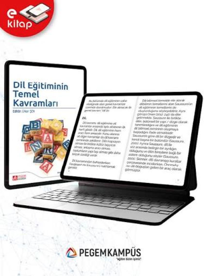 Pegem Akademi Yayıncılık Dil Eğitiminin Temel Kavramları