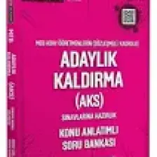 Pegem Akademi Yayıncılık 2021 MEB Aday Öğretmenleri (Sözleşmeli - Kadrolu) Adaylık Kaldırma (Aks) Sınavlarına Hazırlık Konu Anlatımlı Soru Bankası