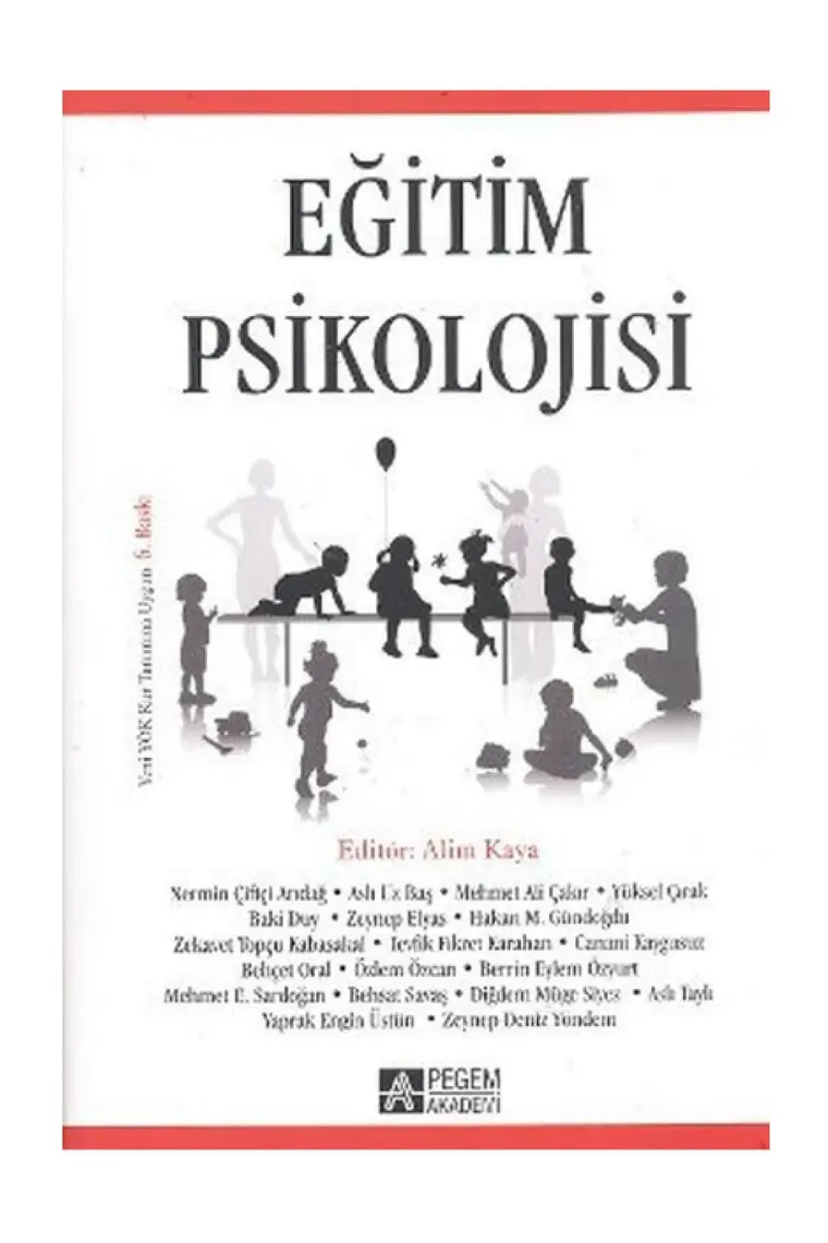 Pegem Akademi Yayıncılık Eğitim Psikolojisi