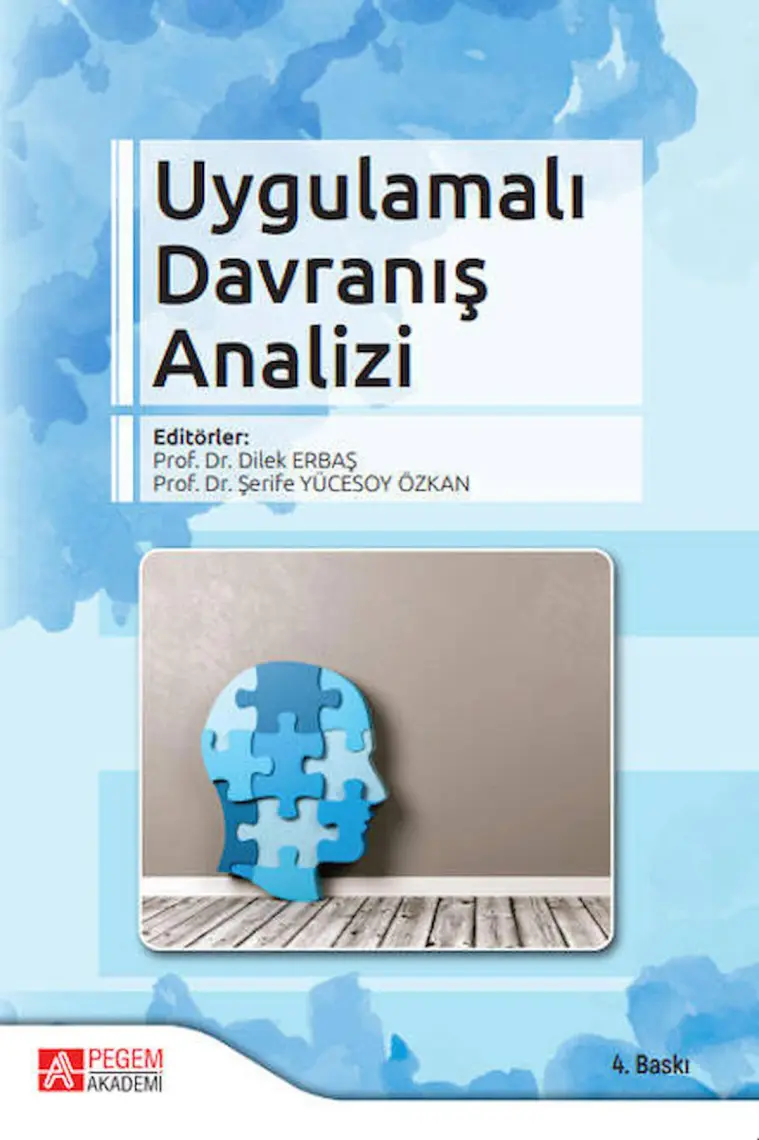 Pegem Akademi Yayıncılık Uygulamalı Davranış Analizi