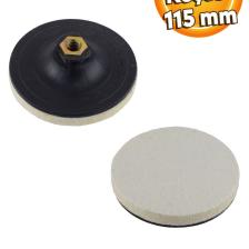 Oto Araç Araba Pasta Cila Polisaj Keçesi Metal Çelik Mermer Parlatma Matkap Yün Keçesi Pedi 115 Mm