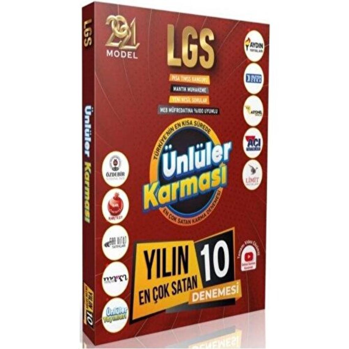 Ünlüler Karması 2021 8.sınıf 10 Deneme 10 Yayın