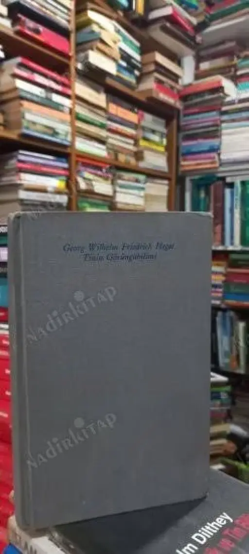 Tinin Görüngübilimi-Georg Wilhelm Friedrich Hegel