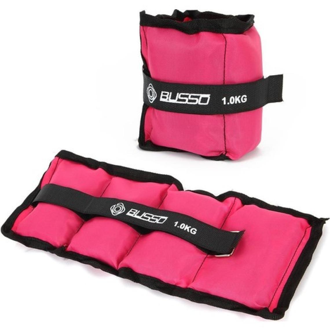 Busso BS31  El Ayak Ağırlığı Pembe 1 Kg*2 Adet
