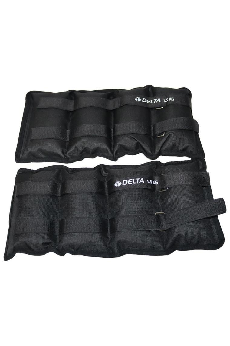 Delta 2x1.5 kg El Ayak Bilek Kas Güçlendirici Ağırlık Seti