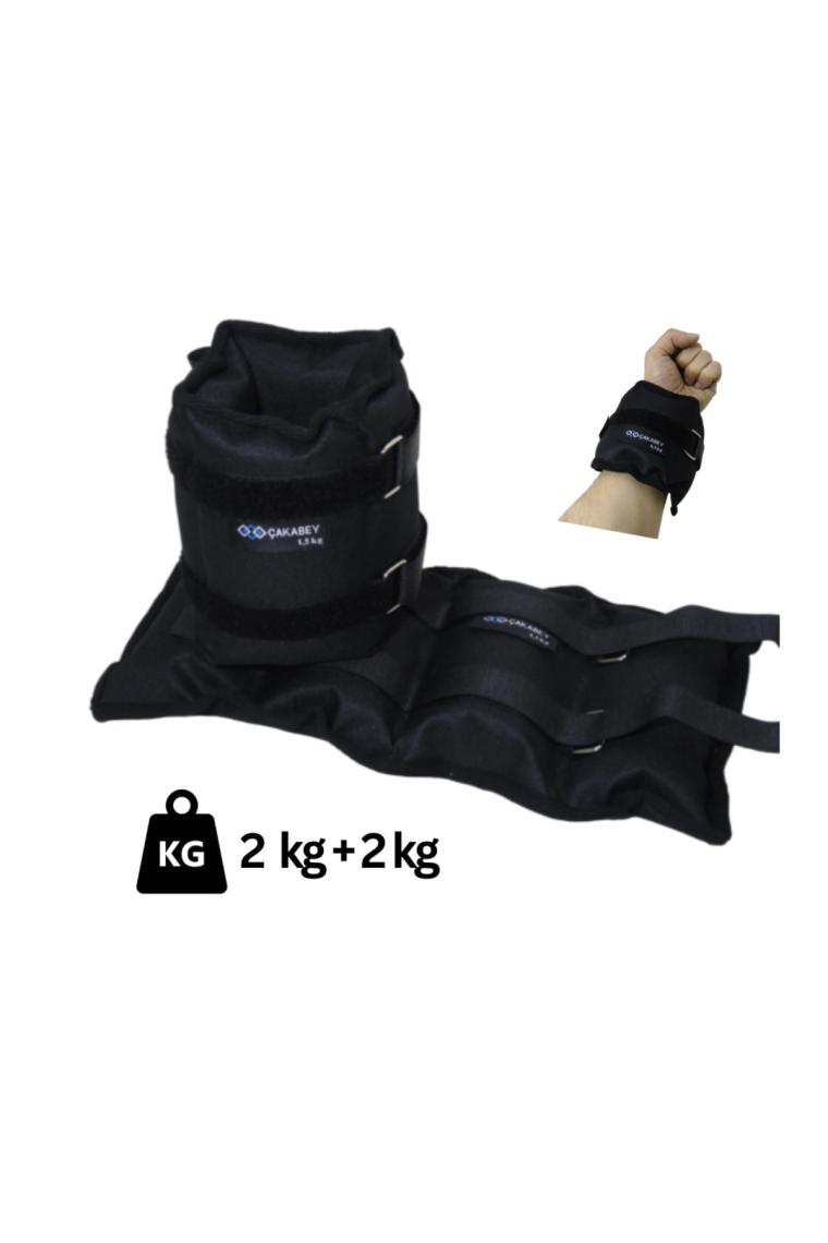 Çakabey El-Ayak Bilek Ağırlığı Çift 2 kg Lacivert
