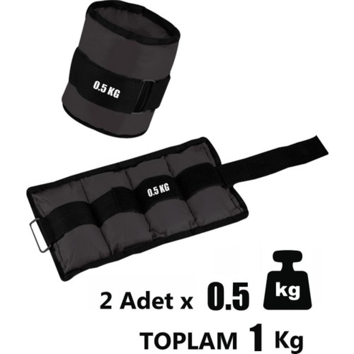 Spor Byfit Siyah El Veya Ayak Bileği Ağırlığı