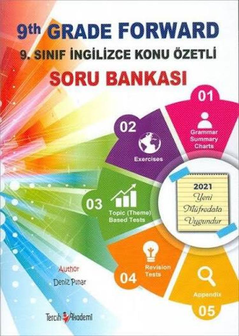 Tercih Akademi  9. Sınıf İngilizce Konu Özetli Soru Bankası