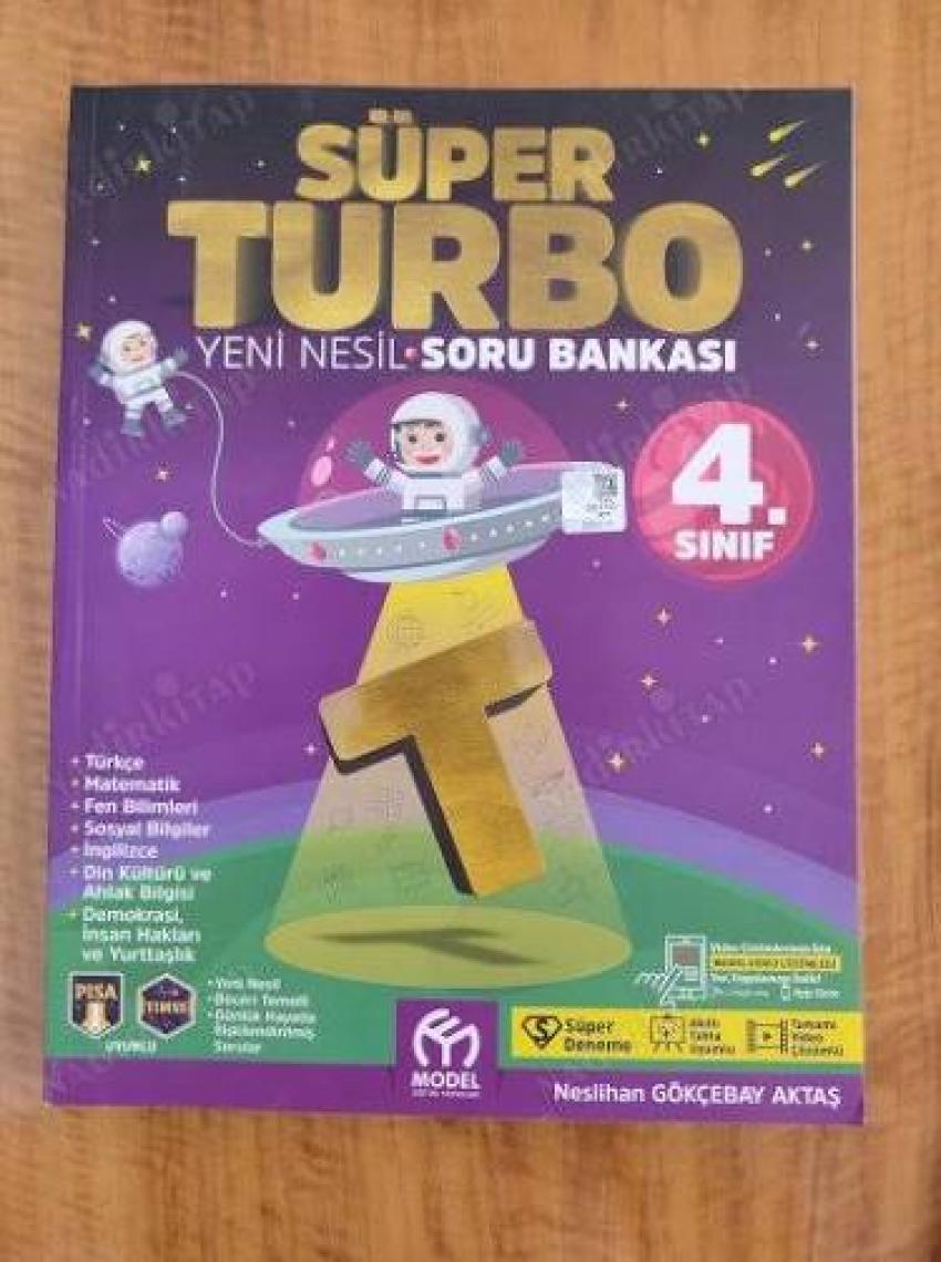 Model Eğitim Yayıncılık 4. Sınıf Süper Turbo Yeni Nesil Soru Bankası
