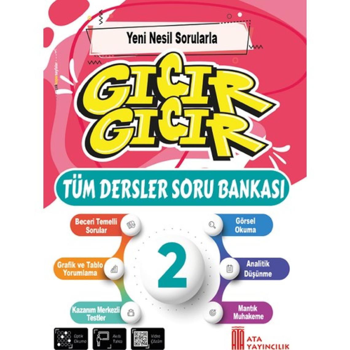 Ata Yayıncılık 2. Sınıf Gıcır Gıcır Tüm Dersler Soru Bankası