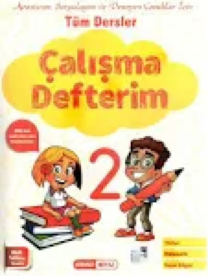 Kırmızı Beyaz Yayınlar 2.Sınıf Çalışma Defterim