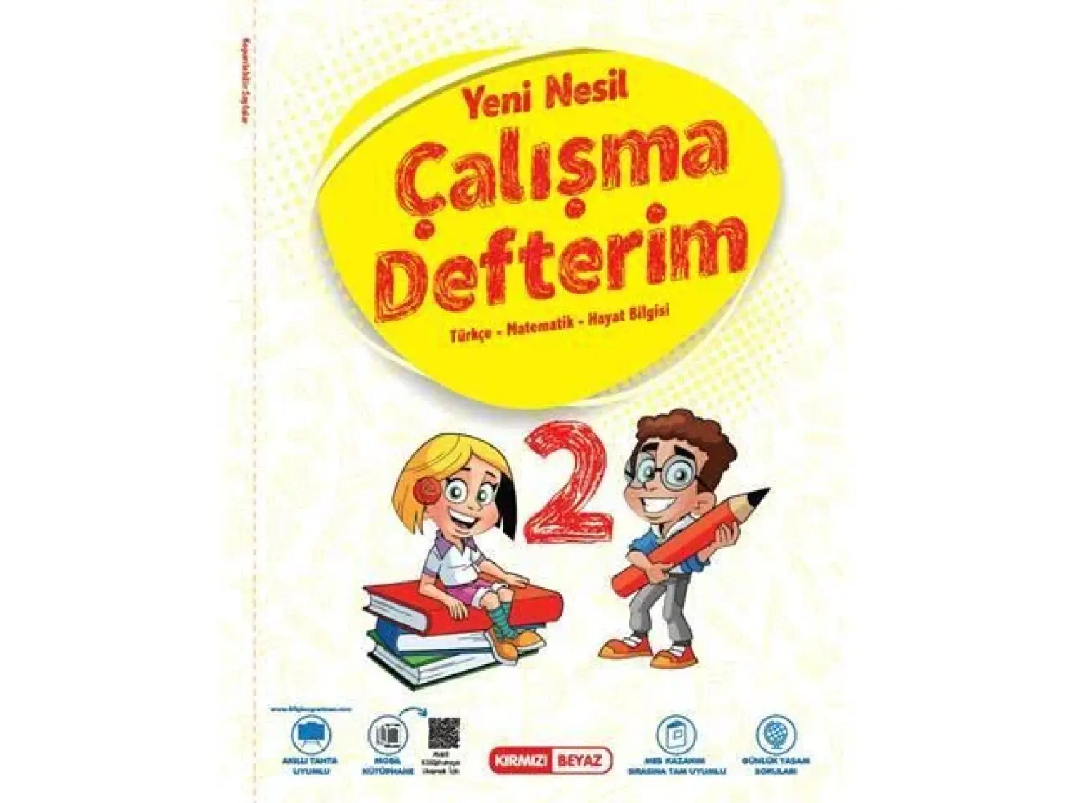 Kırmızı Beyaz Yayınlar 2.Sınıf Çalışma Defterim