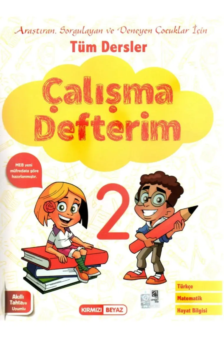Kırmızı Beyaz Yayınlar 2.Sınıf Çalışma Defterim