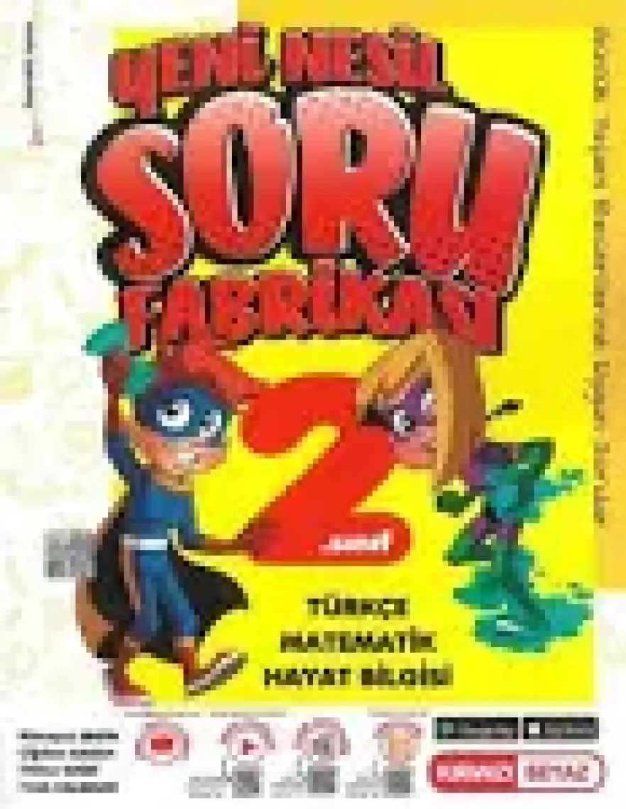 Kırmızı Beyaz Yayınlar 2.Sınıf  Efsane Soru Fabrikası 2
