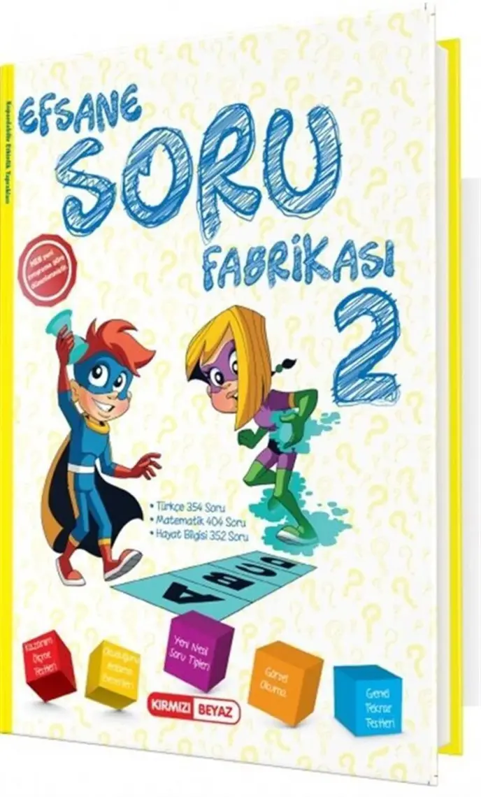 Kırmızı Beyaz Yayınlar 2.Sınıf  Efsane Soru Fabrikası 2