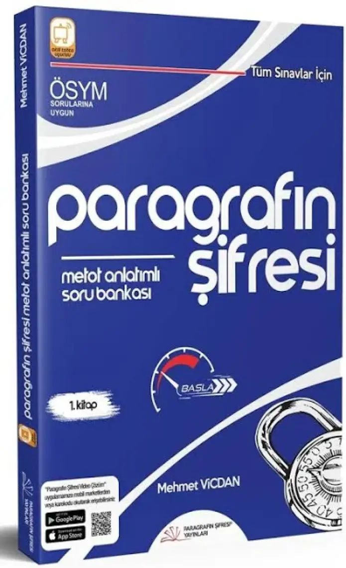 Paragrafın Şifresi Yayınları Kitapçılık Metot Anlatımlı Soru Bankası