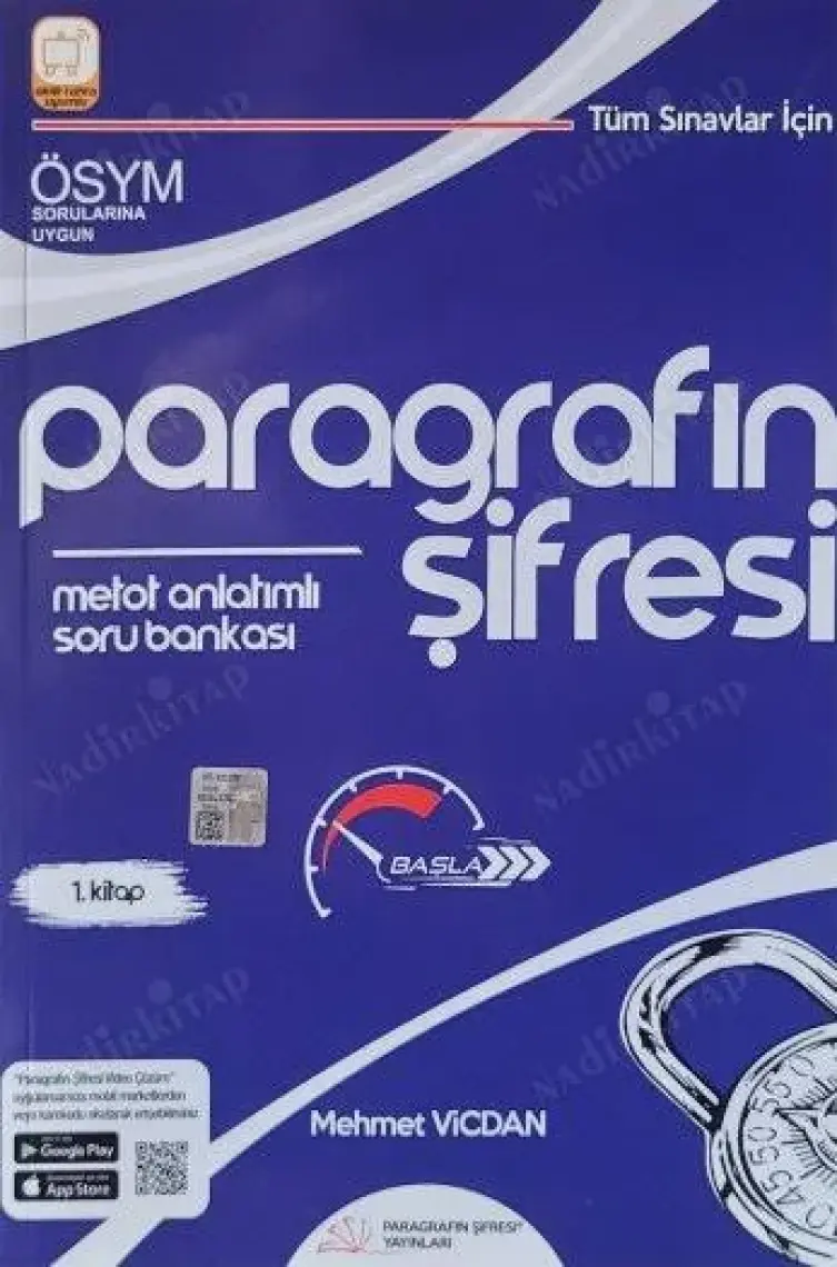 Paragrafın Şifresi Yayınları Kitapçılık Metot Anlatımlı Soru Bankası