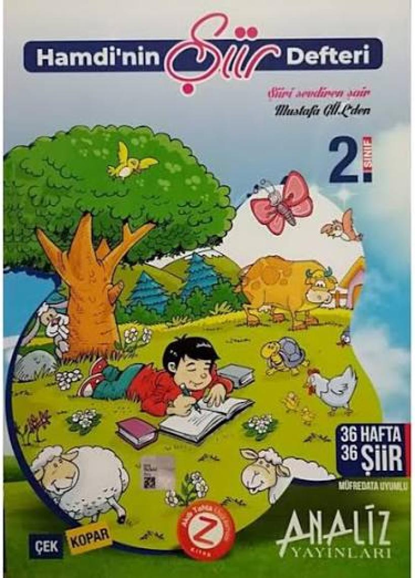 Analiz Yayınları Hamdinin Şiir Defteri 2. Sınıf