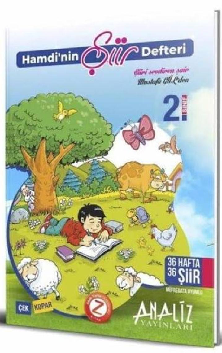 Analiz Yayınları Hamdinin Şiir Defteri 2. Sınıf