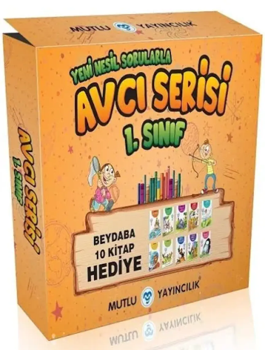 Mutlu Yayıncılık 1 Sınıf Avcı Seti -Lafonten