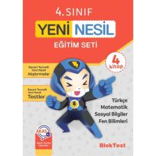 Bloktest Yayınları 4. Sınıf Yeni Nesil Eğitim Seti