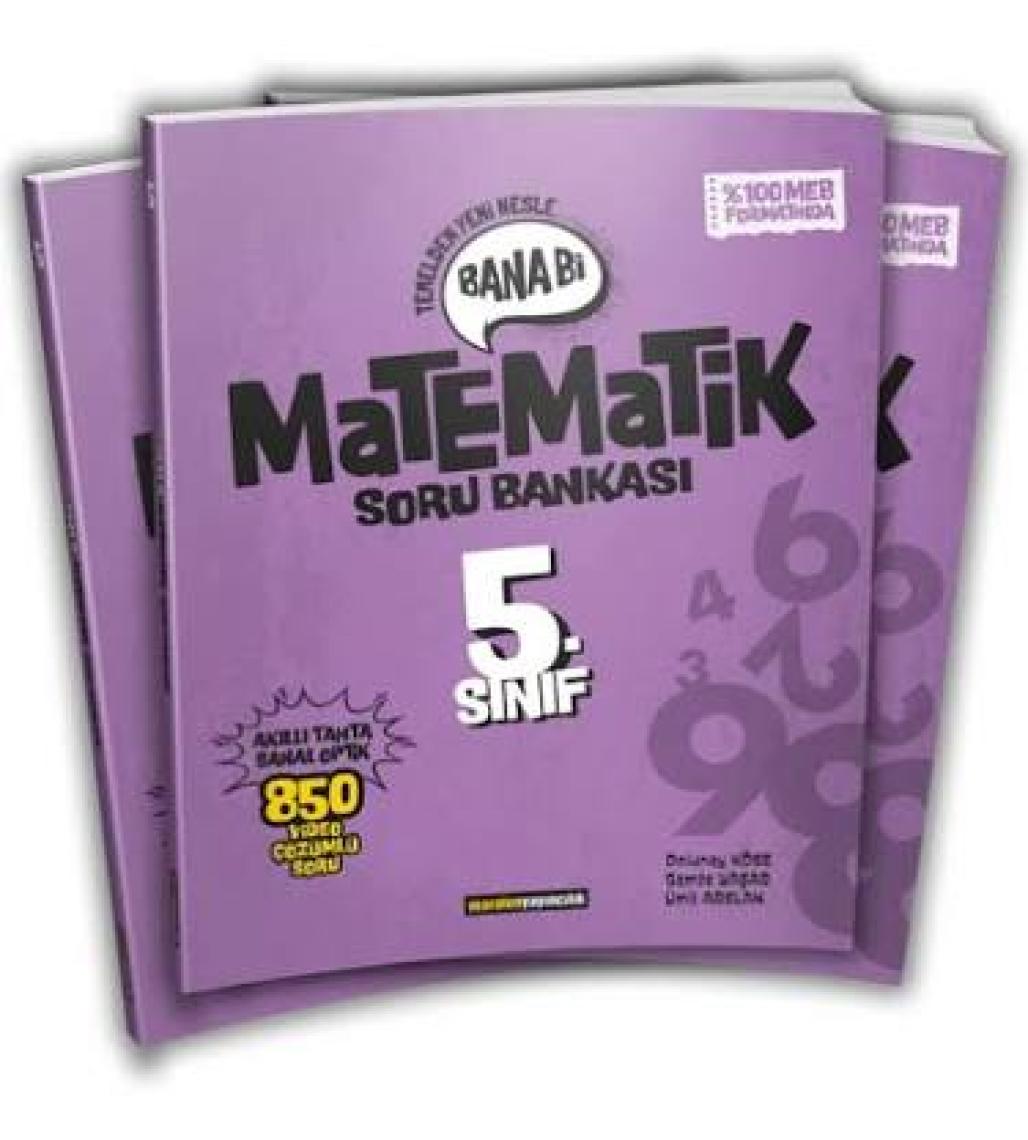 Maraton Yayıncılık 5.sınıf Bana Bi Matematik Soru Bankası - Gamze Yaşar