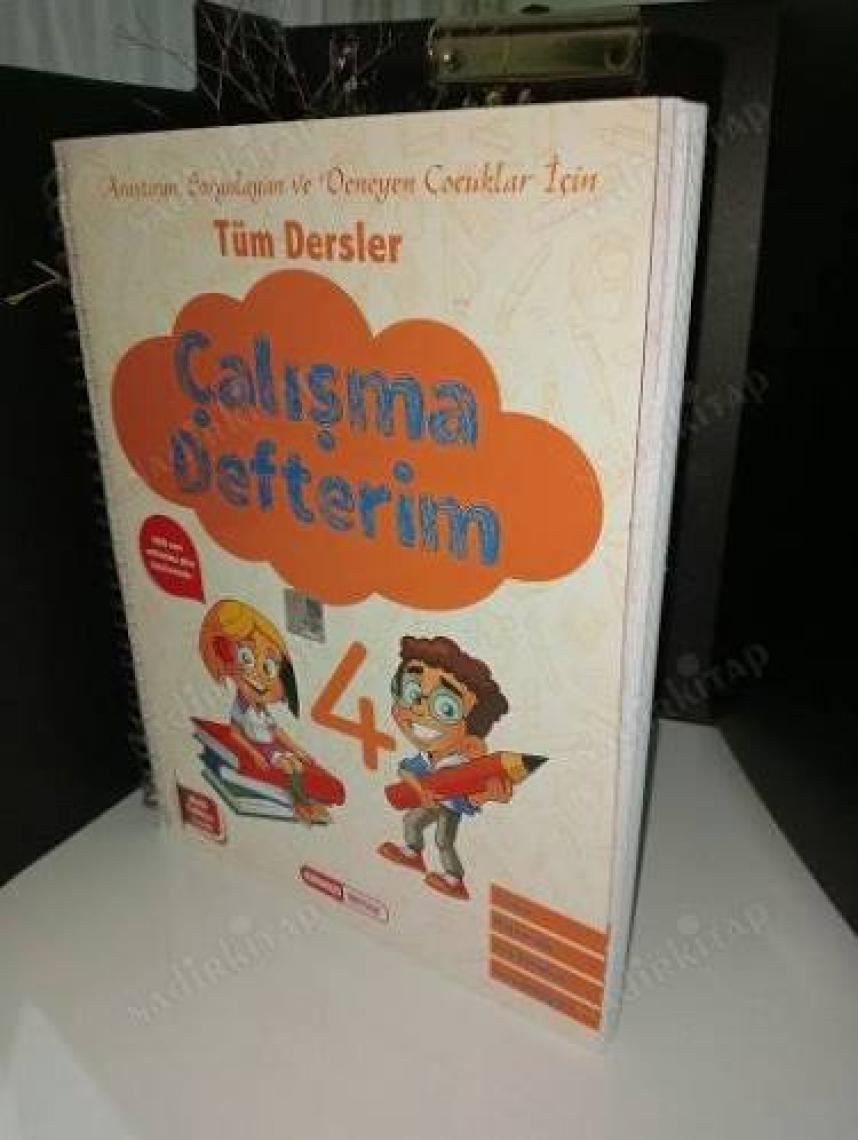 Kırmızı Beyaz Yayınlar 4 .Sınıf Çalışma Defterim