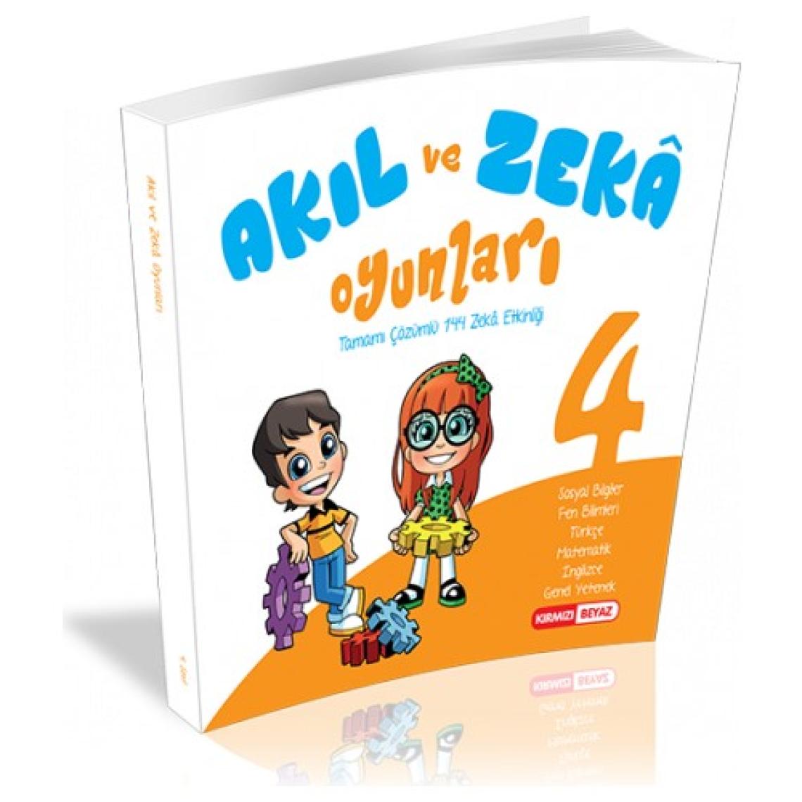 Kırmızı Beyaz Yayınlar Akıl Ve Zeka Oyunları 4.Sınıf