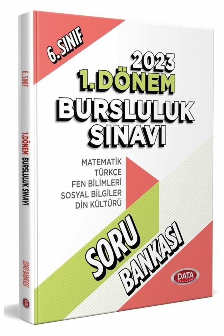 Data Yayınları 6. Sınıf 1.dönem Bursluluk Sınavı Soru Bankası