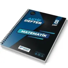 Yanıt Yayınları 8.Sınıf Matematik Aktif Defter