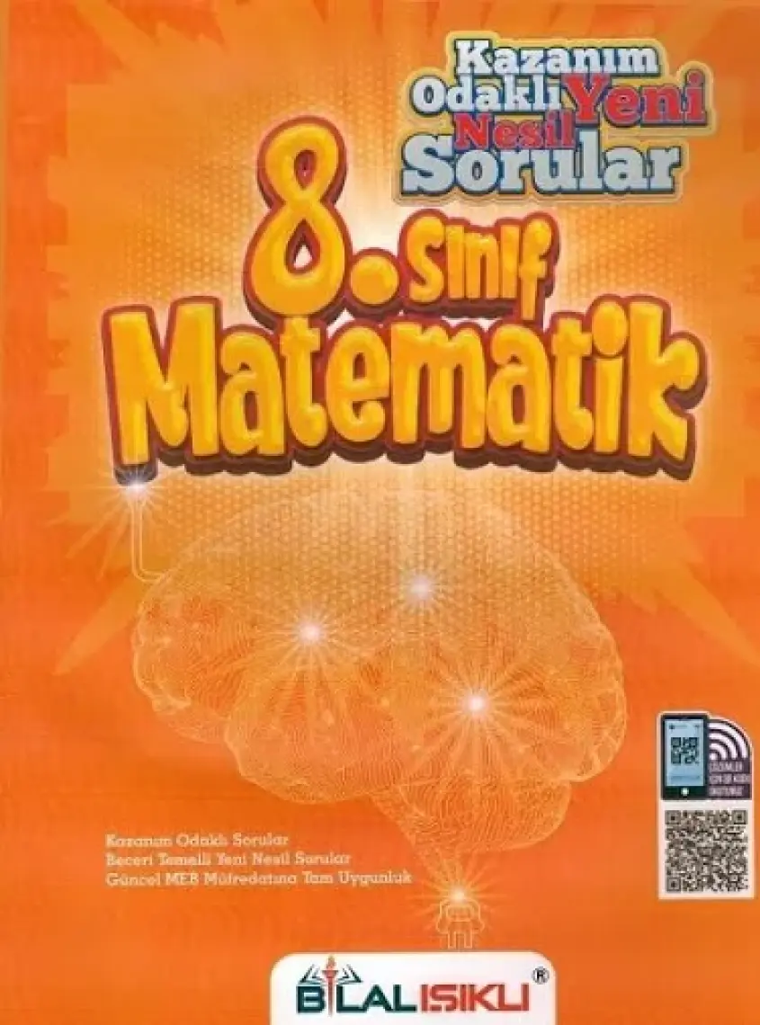 Bilal Işıklı Yayınları 8. Sınıf Matematik Kazanım Odaklı Soru Bankası