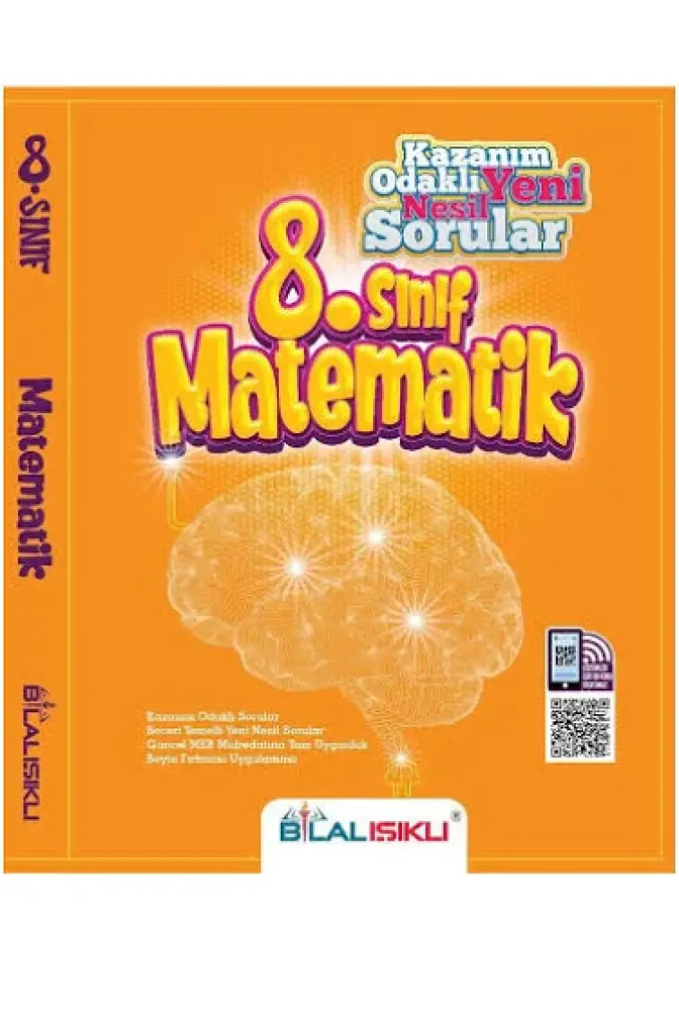 Bilal Işıklı Yayınları 8. Sınıf Matematik Kazanım Odaklı Soru Bankası