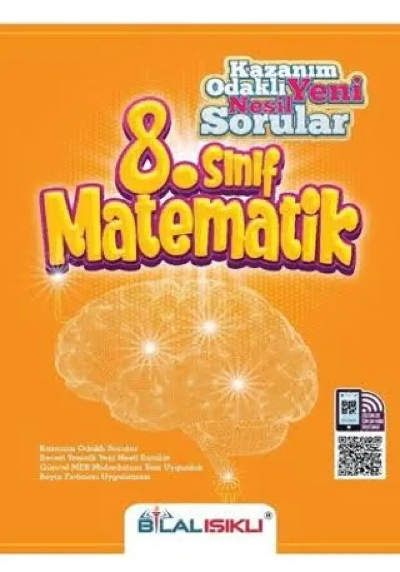 Bilal Işıklı Yayınları 8. Sınıf Matematik Kazanım Odaklı Soru Bankası