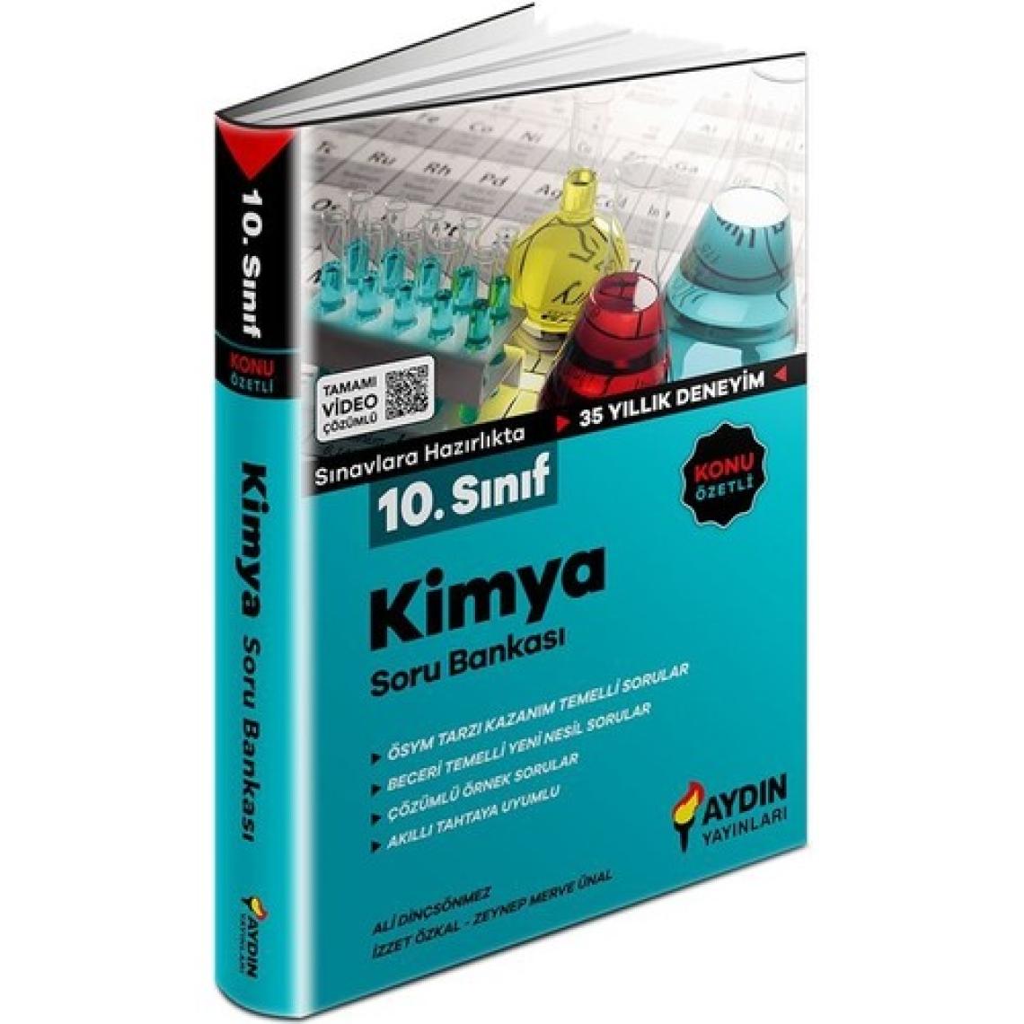 Aydın Yayınları 10. Sınıf Kimya Soru Bankası