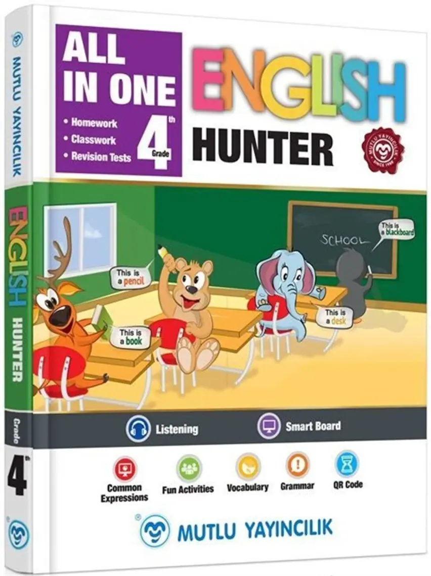 Mutlu Yayıncılık Englısh Hunter 4. Sınıf