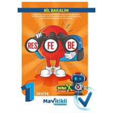 Mavitikli Yayıncılık Bil Bakalım Resfebe Seviye- 1  Görsel Zeka -Hayal Gücü