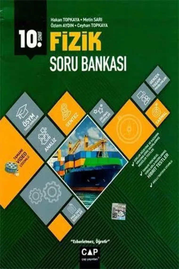Çap Yayınları 10. Sınıf Anadolu Fizik SET 2025