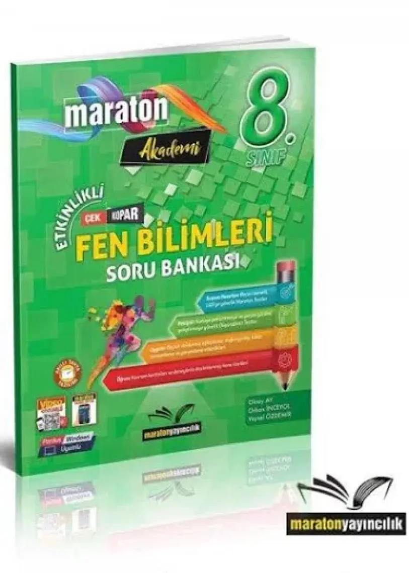 Maraton 8. Sınıf Fen Bilimleri Konu Özetli Soru Bankası
