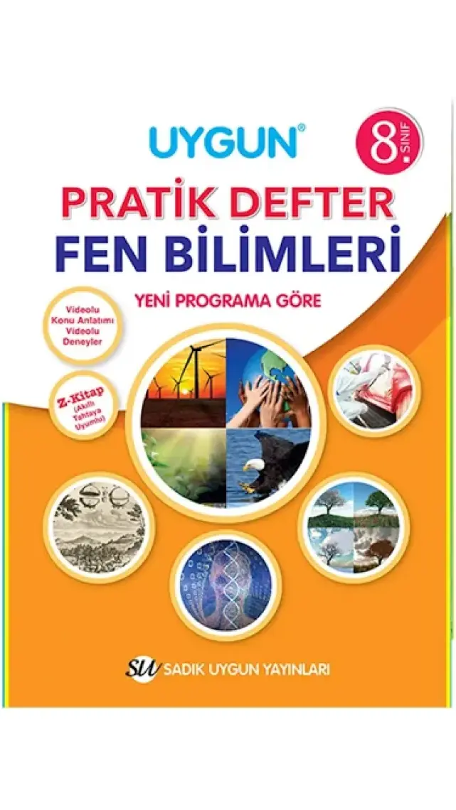 Sadık Uygun Yayınları 8. Sınıf Yenipratik Defter Fen Bilimleri