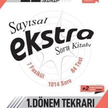 11.sınıf Ekstra Soru Kitabı Sayısal 1. Dönem