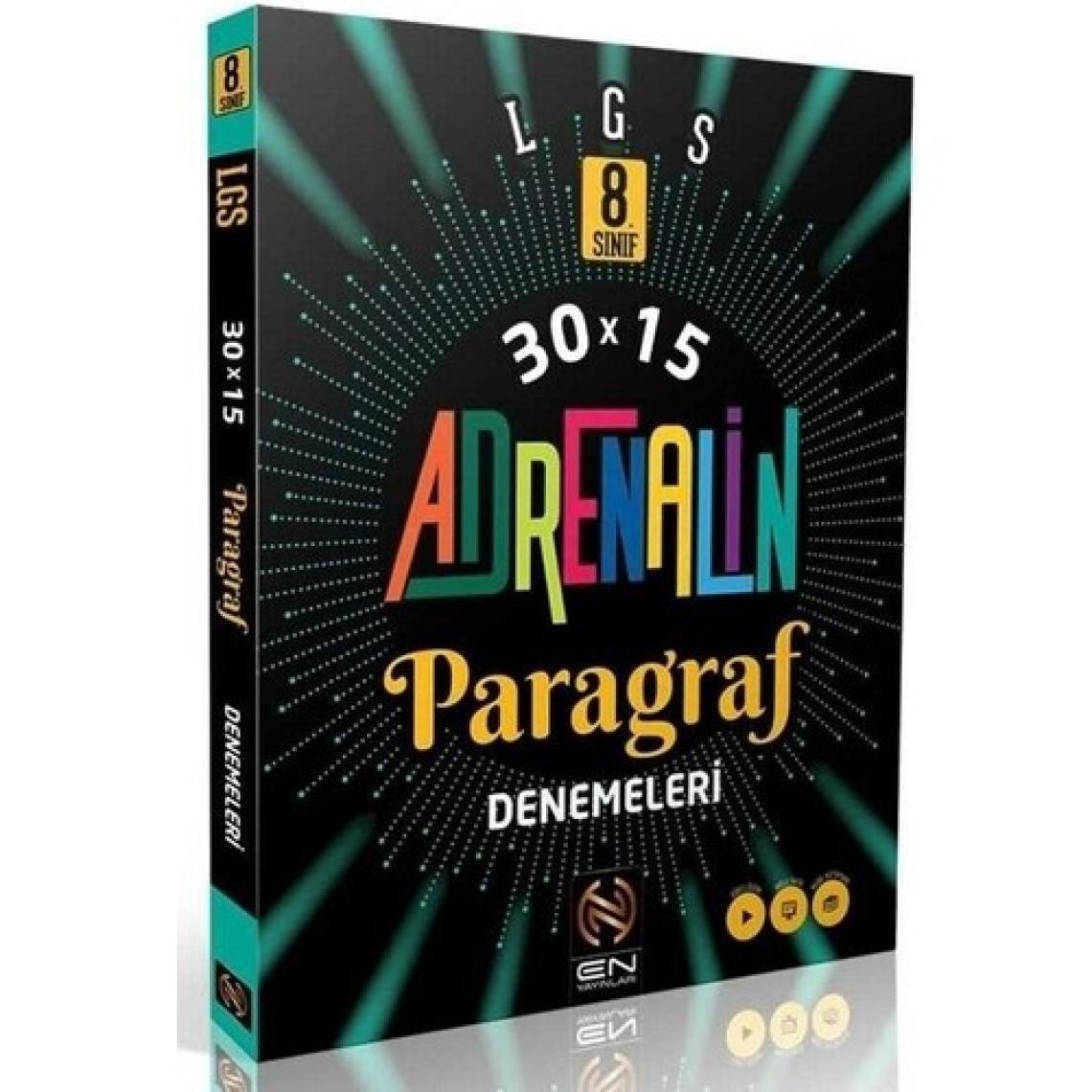 En Yayınları 8. Sınıf Lgs Paragraf Adrenalin 30 X 15 Denemeleri
